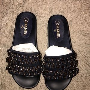 Chanel Slides Brand New In Box NEVER WORN