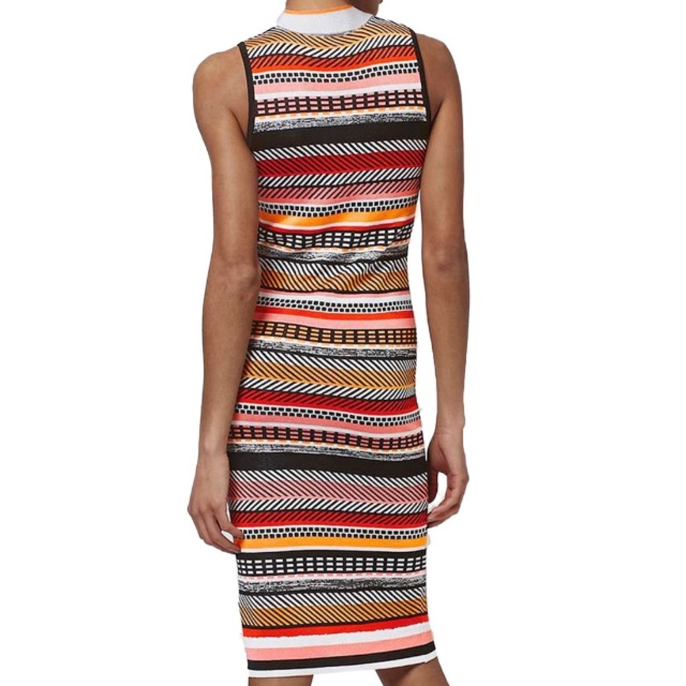 Top Shop "brick" sleeveless midi dress