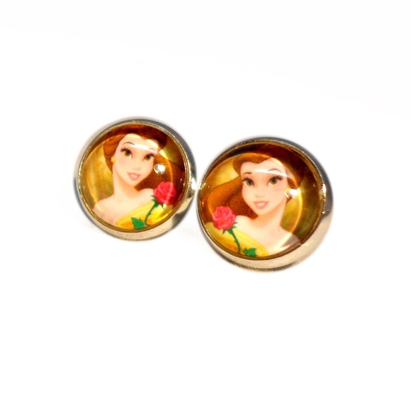 Belle Earrings - Disney, Beauty & the Beast - Picture 2 of 5