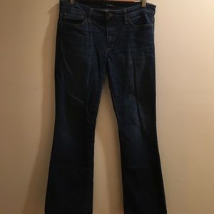 Joe's Jeans, w31 petite bootcut dark wash