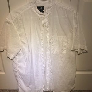 Large White linen shirt