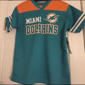 NWT Miami Dolphins youth size med Jersey