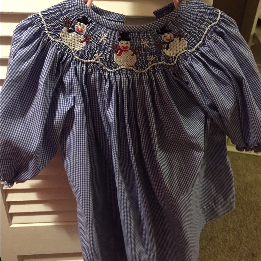 Smoked Winter dress size 18 months