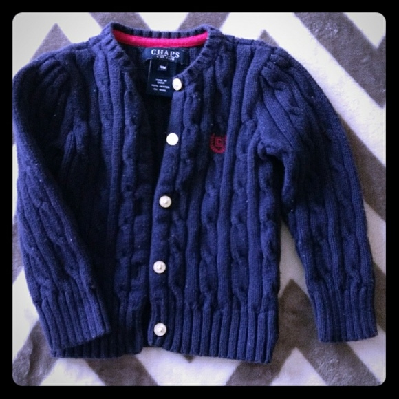 Chaps button up sweater - Picture 1 of 1