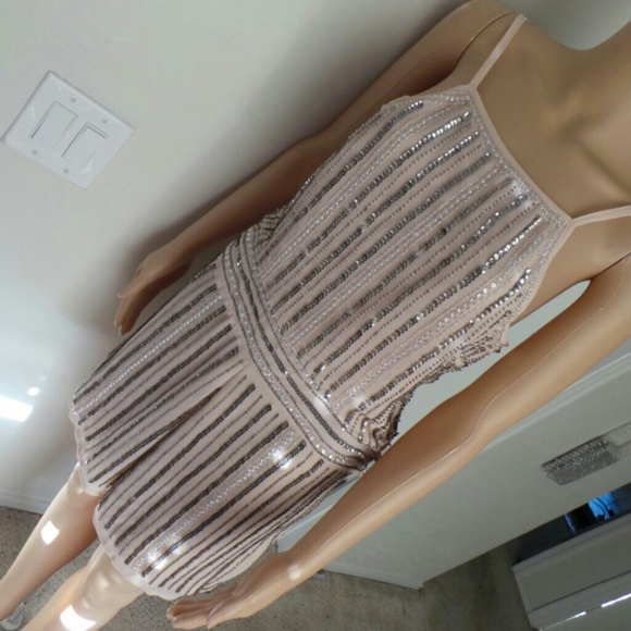 true decadence Dresses & Skirts - Two piece peach sequined outfit