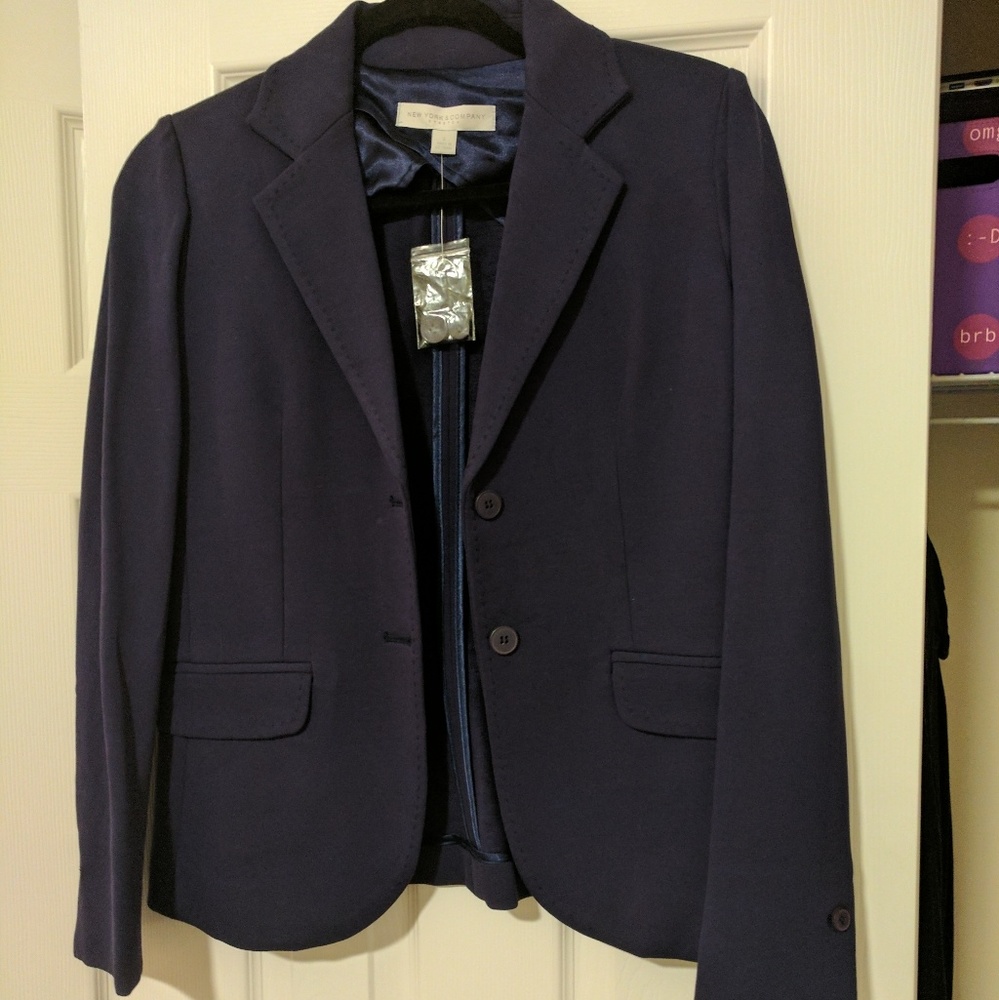 New York and Company Navy Blazer