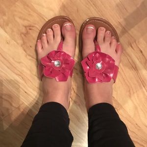 Sandals with flower 🌺