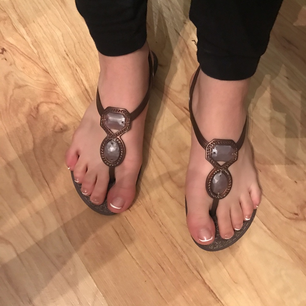 Brown sandals!!