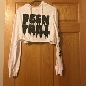 Been Trill sweatshirt croptop