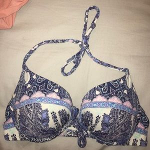 Victorious secret multi pattern push-up top