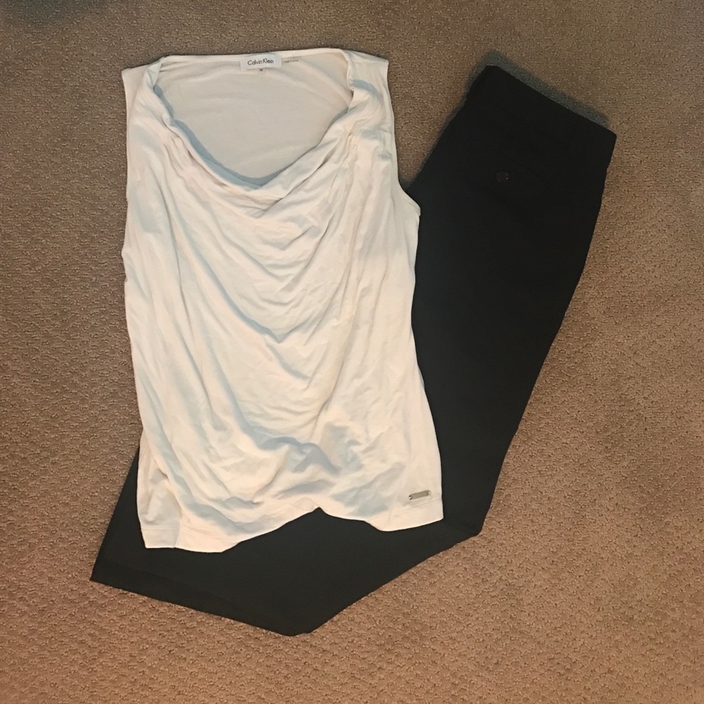 Calvin Klein white shirt