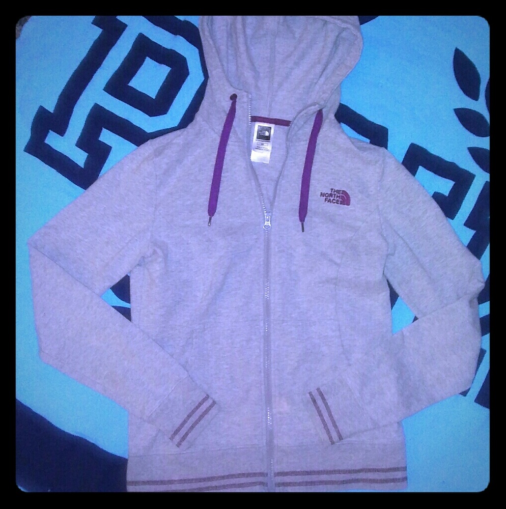 Women's The North Face zip up hoodie