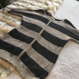 Long stripe sweater