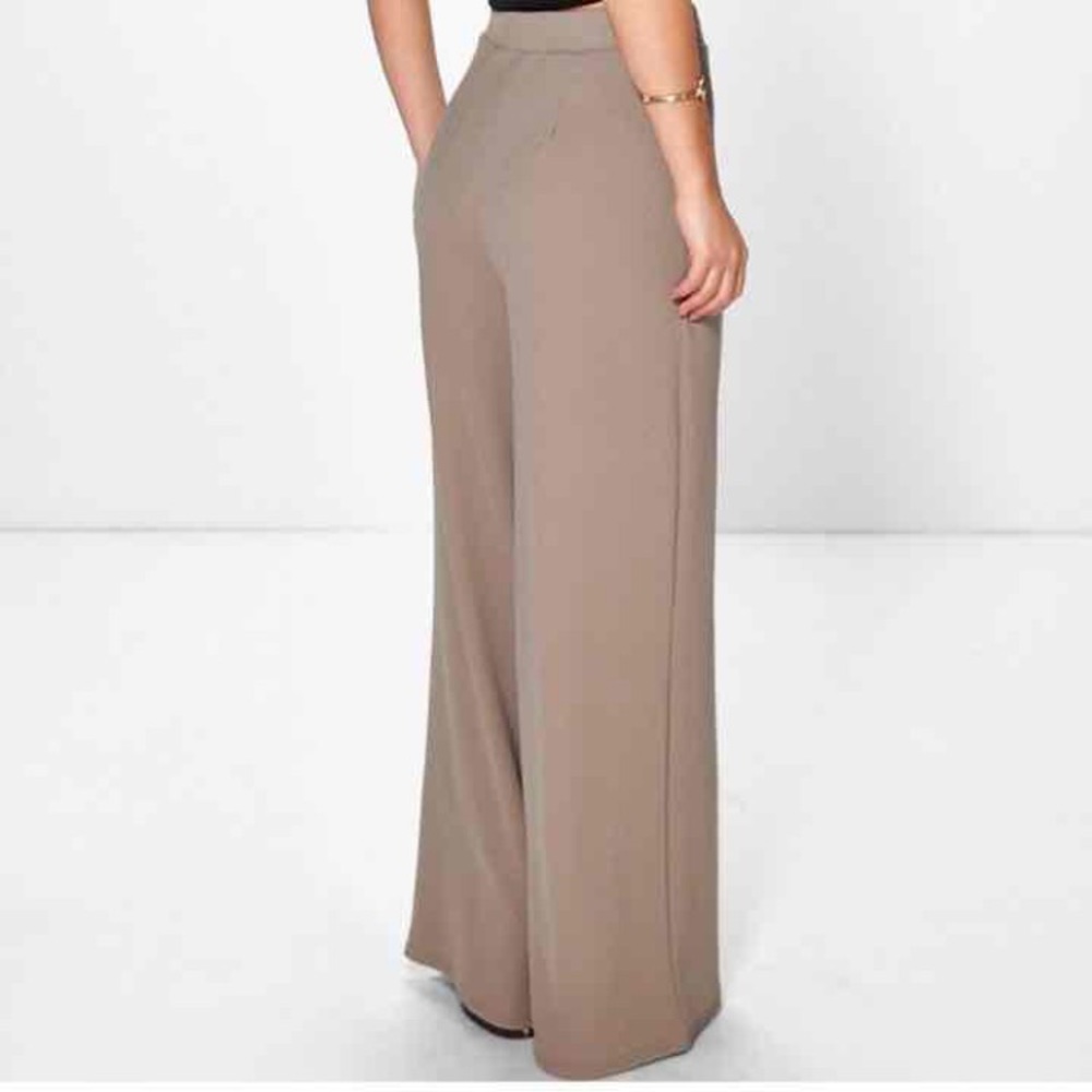 Petite wide leg pants