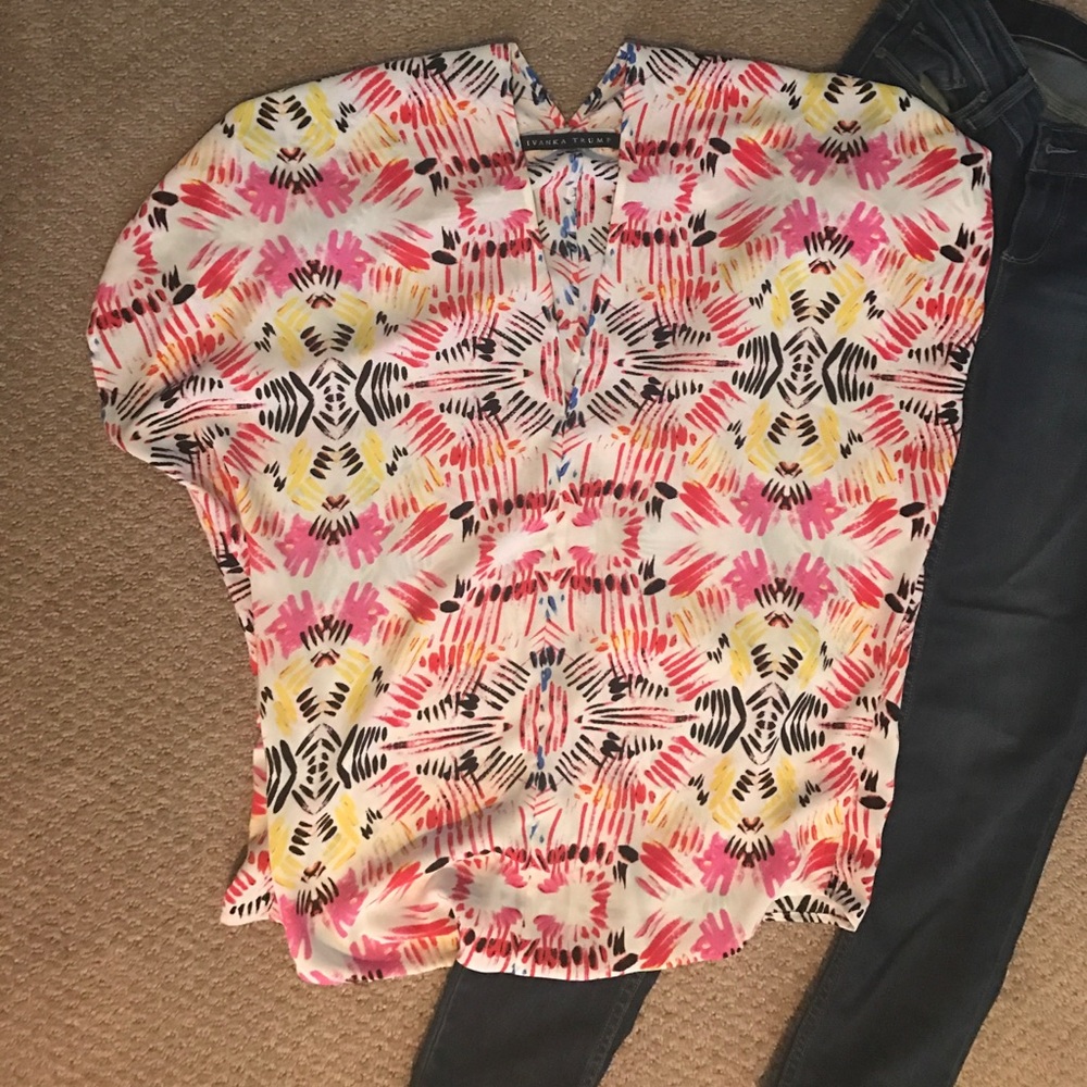 Ivanka trump colorful shirt
