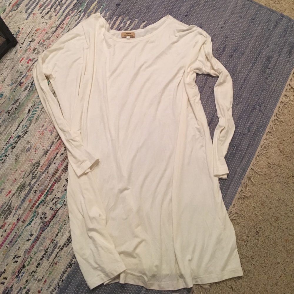 Long Sleeve Piko Dress