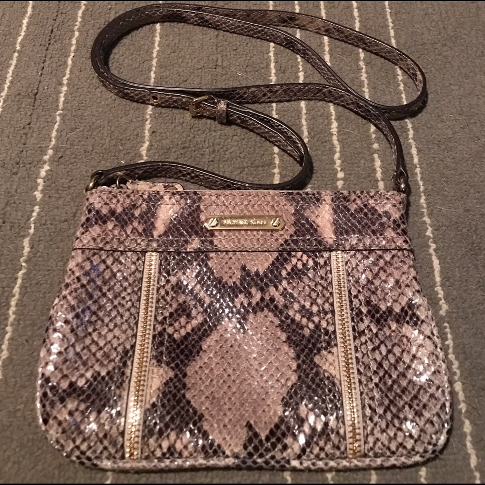 Michael Kors Snakeskin Crossbody Bag