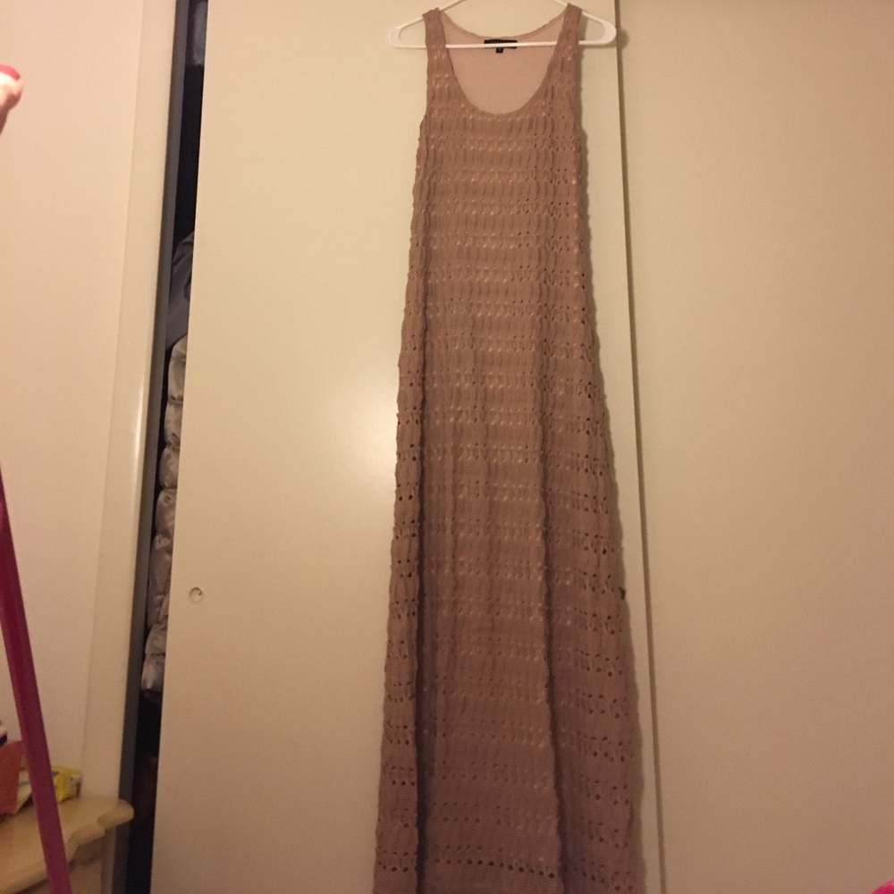 Sanctuary Crochet Maxi Dress