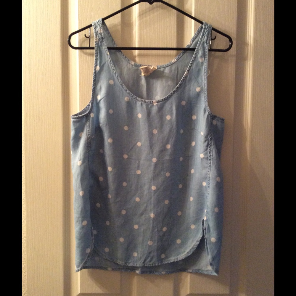 Chambray Dot Tank