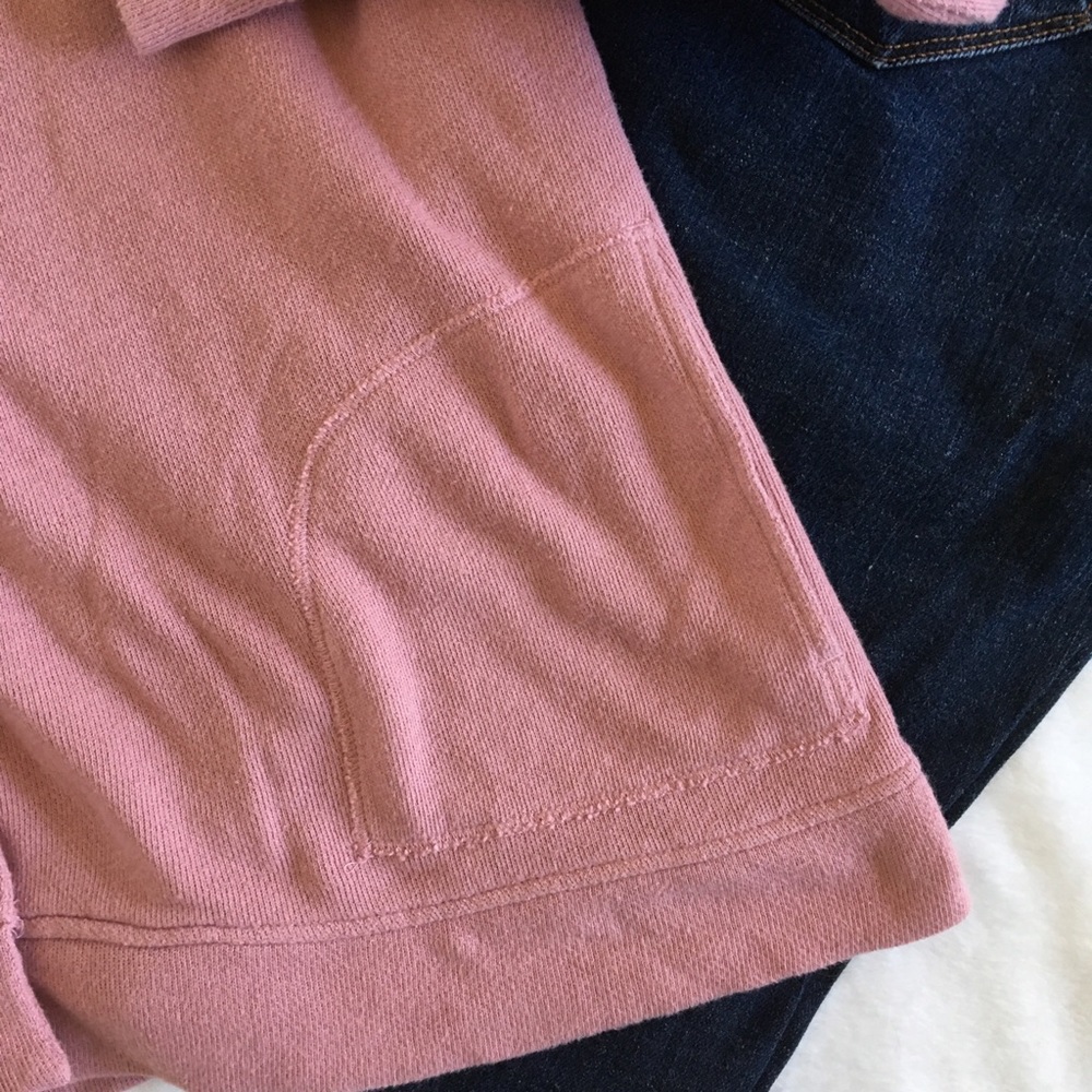 Evys Tree Dusty Rose Ashley button up hoodie - Picture 4 of 8