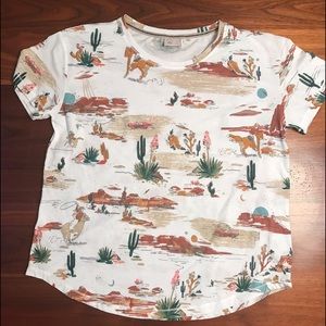 Anthropologie Western Tee