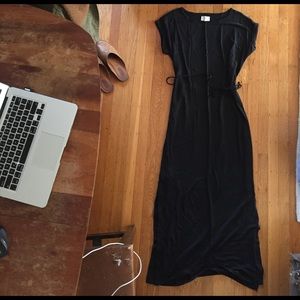 Short sleeve maxi dress