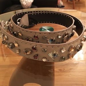 Bejeweled Rebecca minkoff guitar strap for bags