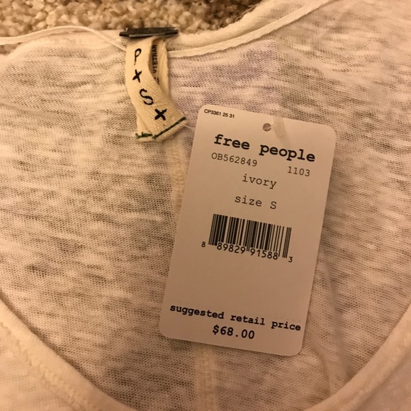 NWT Free People Top - Picture 4 of 6