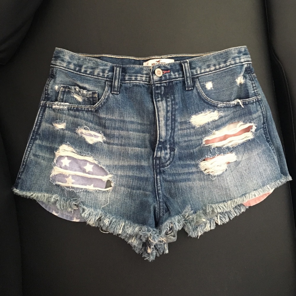 NWT Ripped Denim Shorts