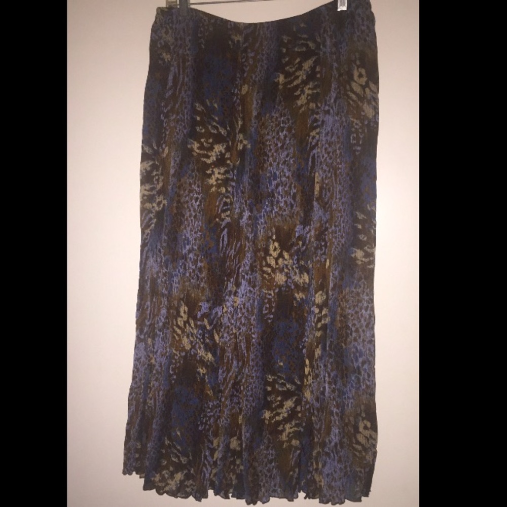 Ruby Rd Crinkle Skirt sz12