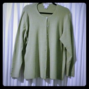 Green Cardigan