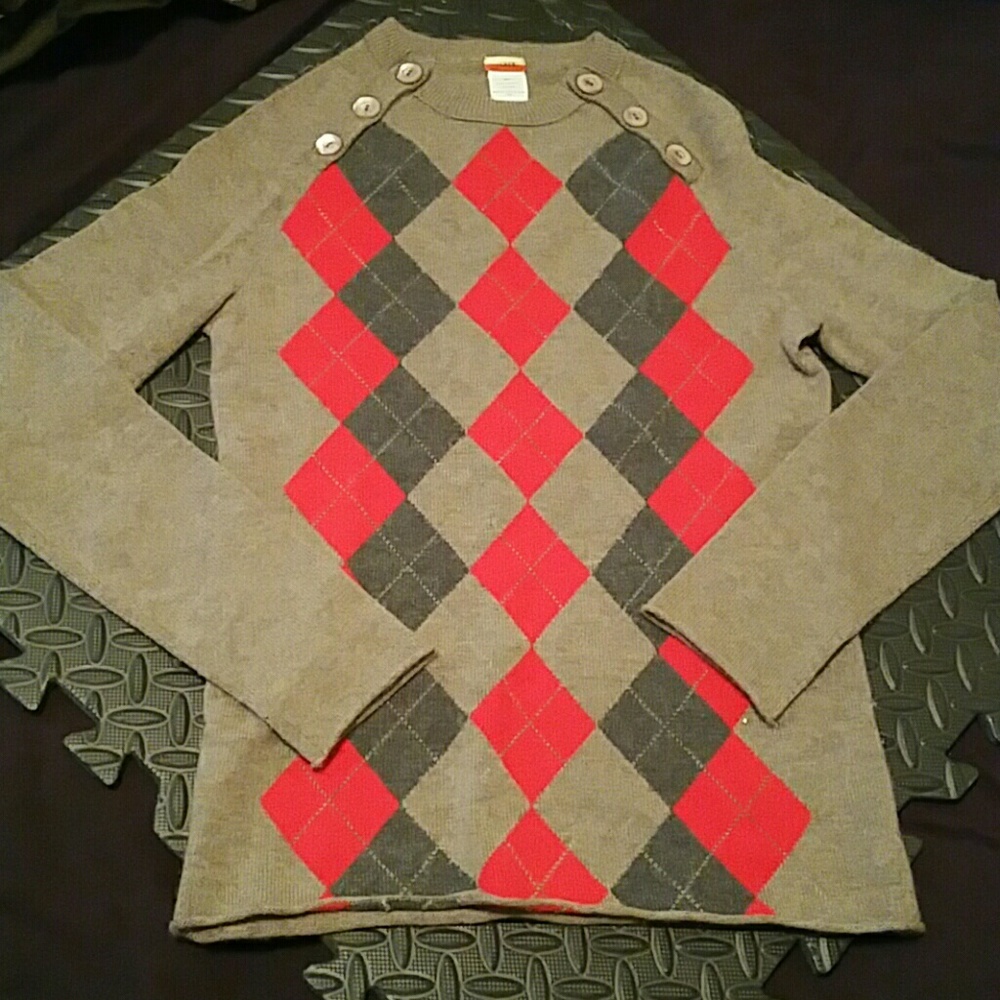 Argyle sweater