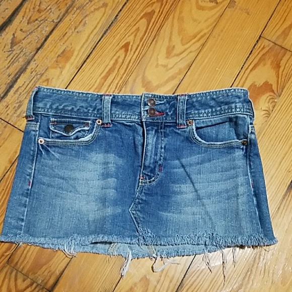 Hollister Skirt Denim Woman's - Picture 2 of 8