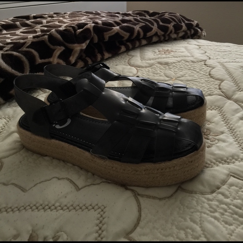 Black Sandals