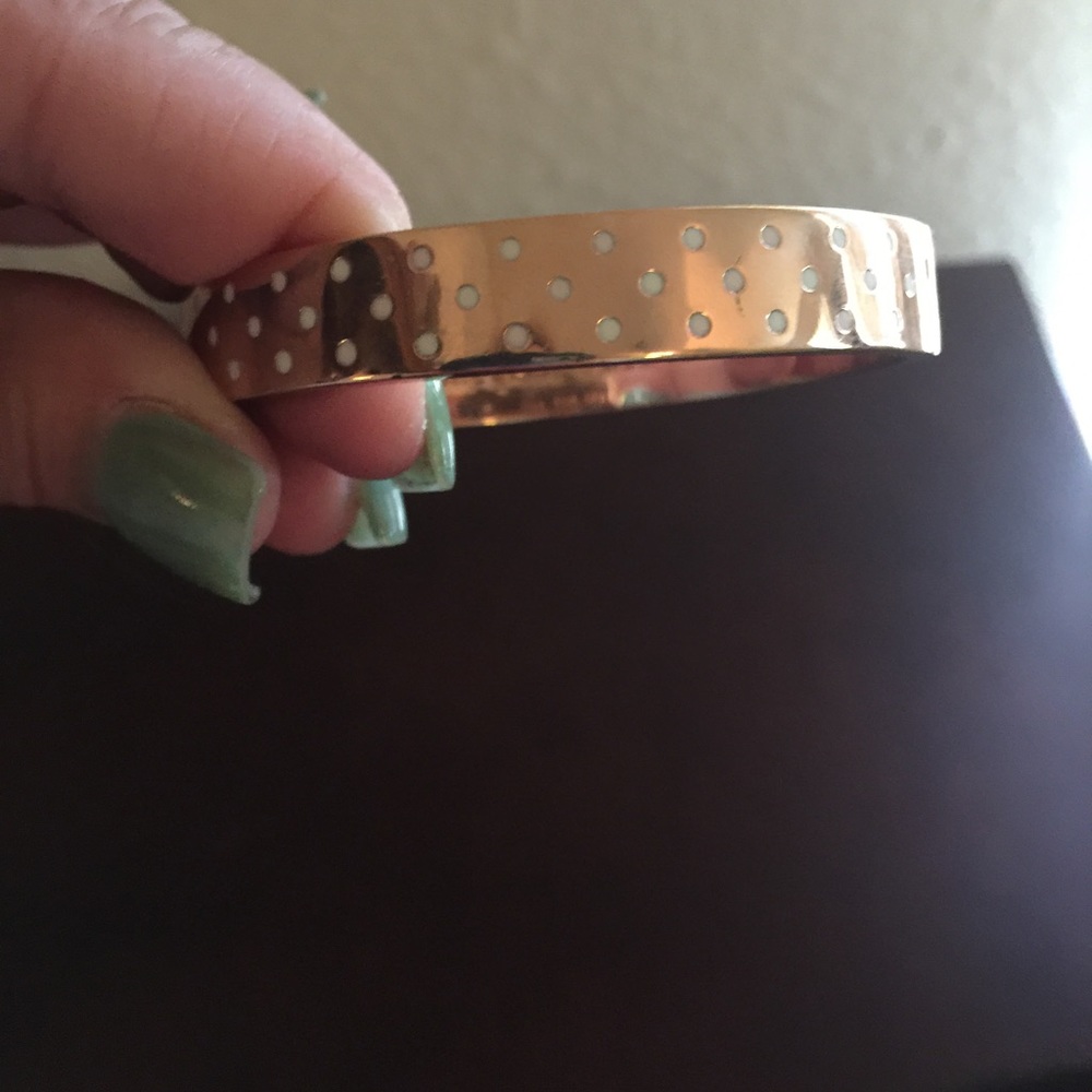 Kate Spade ♠️ ROSE gold "on the dot" bracelet