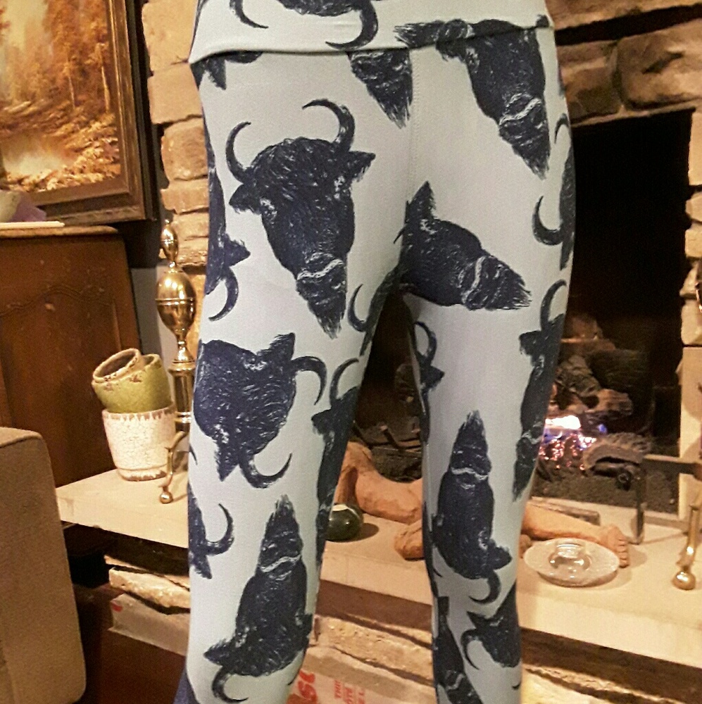 Lularoe Unicorn Rare Bison leggings