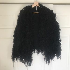 'Faithful' Shaggy Cardigan