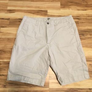 Mens Old Navy Flat front khaki shorts size 36