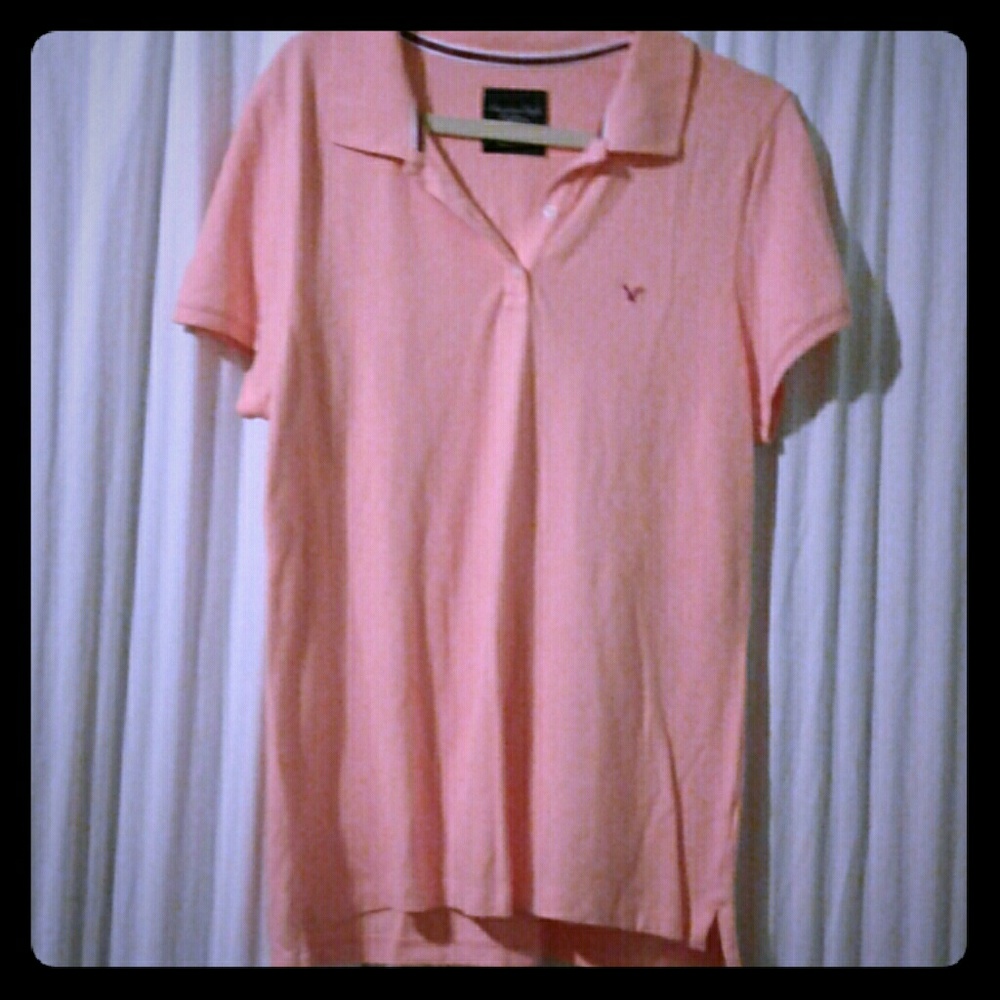 Peach Polo Shirt