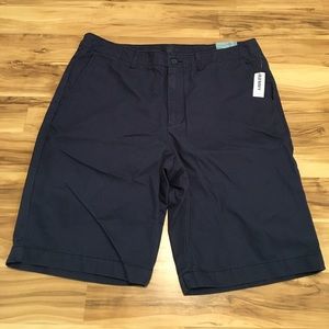 NWT Men's Old Navy blue cotton shorts size 36