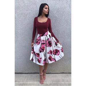 Floral (spring) Skirt