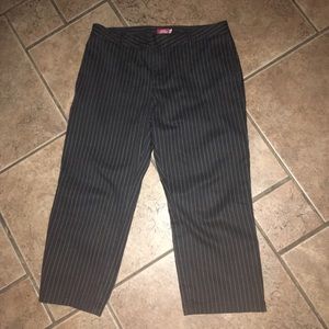 Dickies striped capri pants