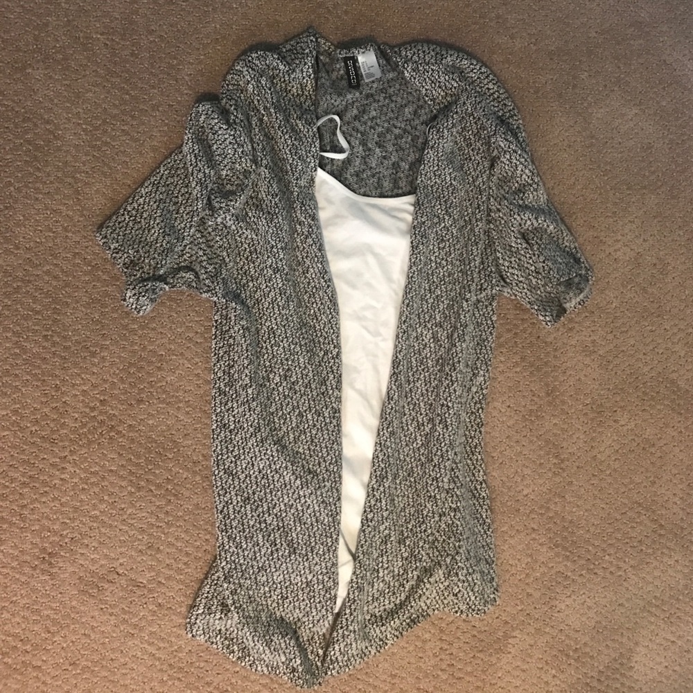 H and M long sweater