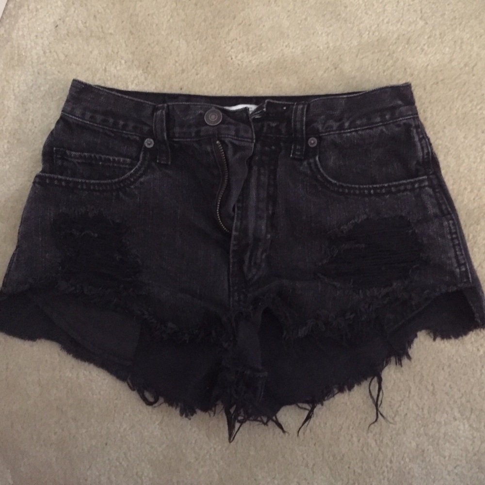 Black Abercrombie and Fitch Shorts