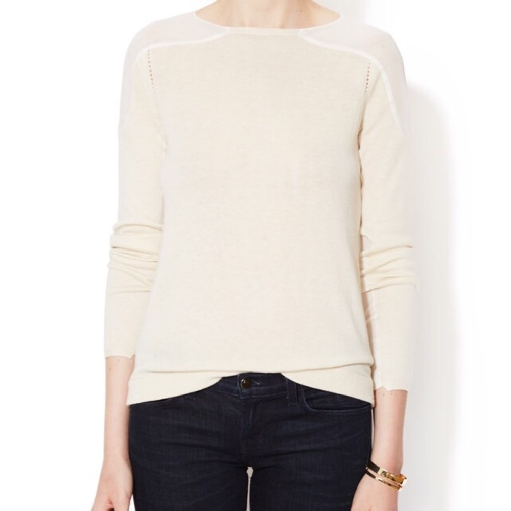 Rebecca Taylor - Long Sleeve Crewneck Pullover