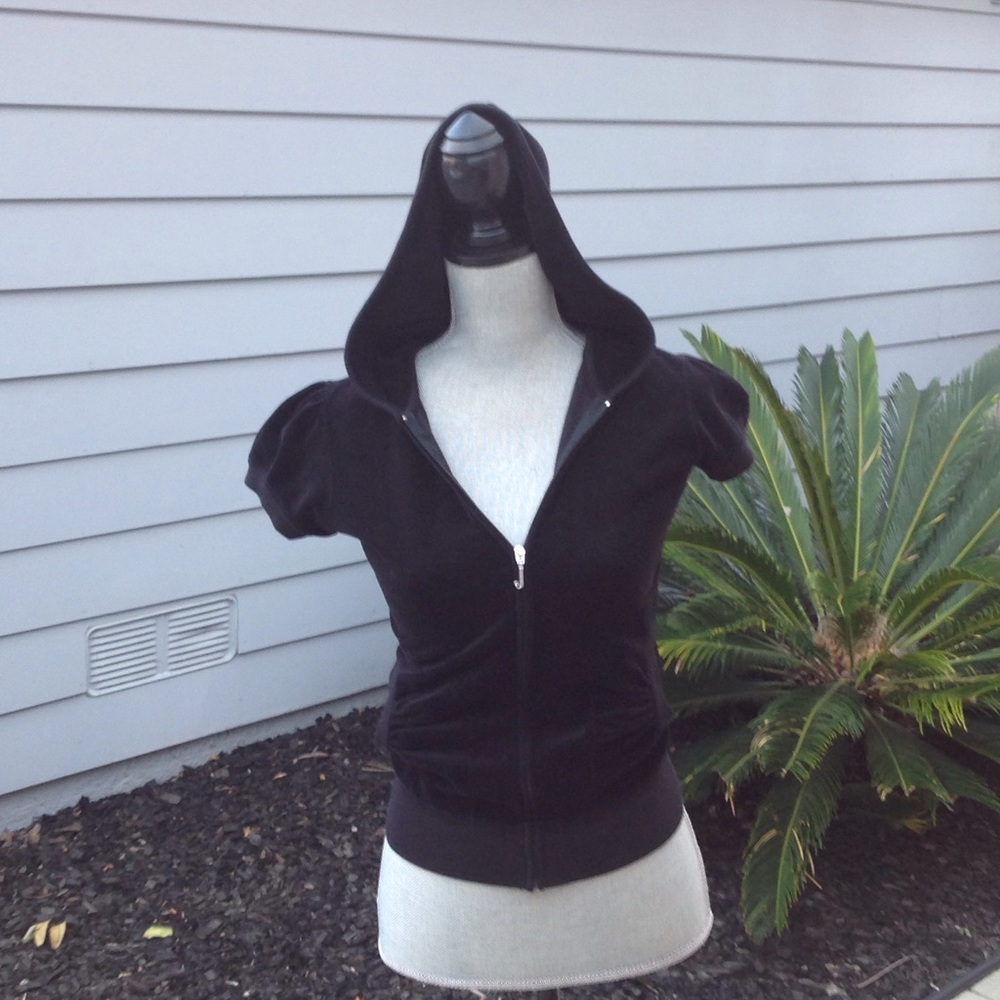 Juicy Couture short sleeve hoodie