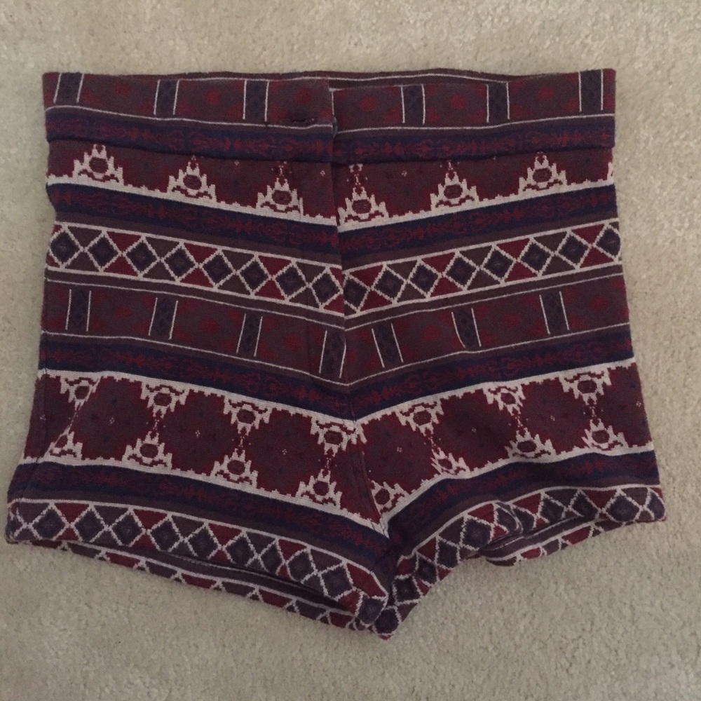 Patterned Brandy Melville Shorts