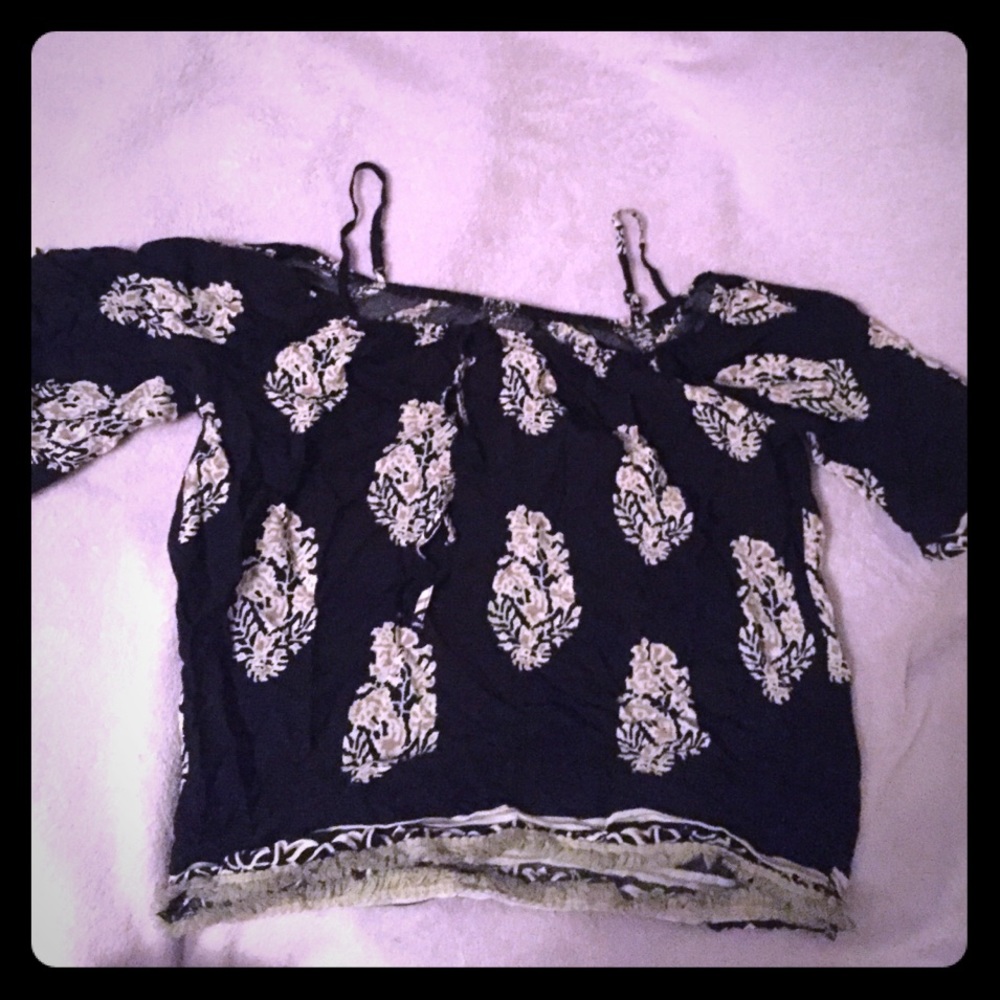 Cute off shoulder blouse