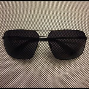 Polarized Black Aviators