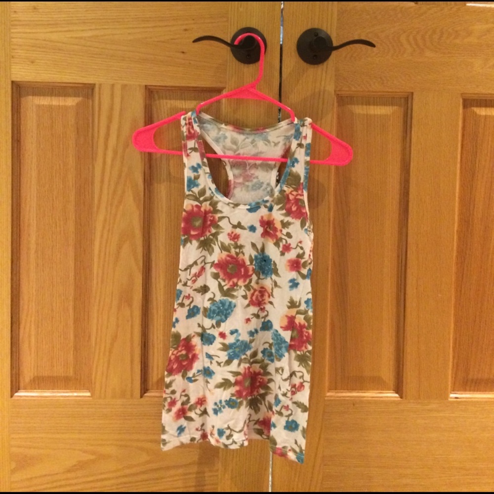 Floral tank top